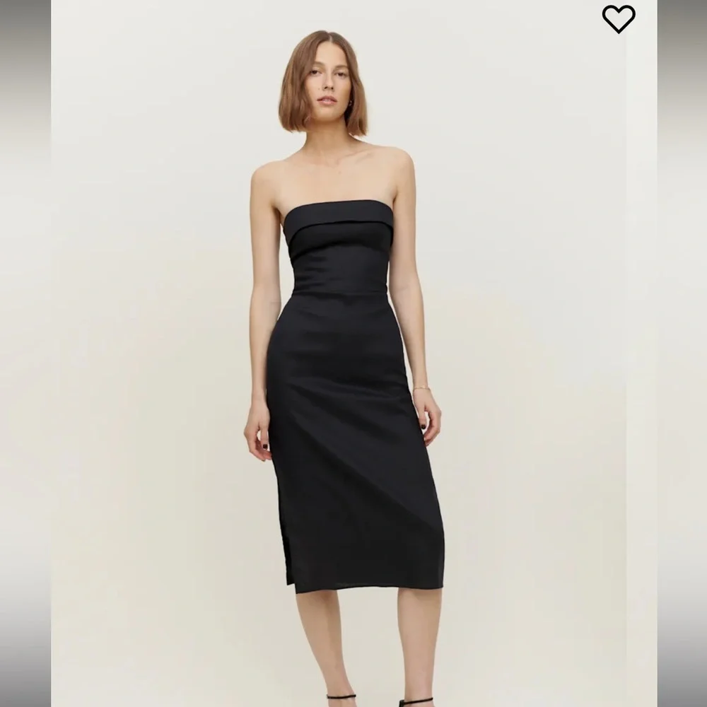 Marcella Linen Dress Reformation - Picture 4 of 8